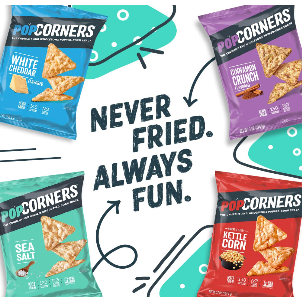 Pop corners Popped Corn Snacks